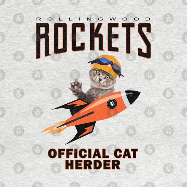 Rockets Swim Team Cat Herder by robotface